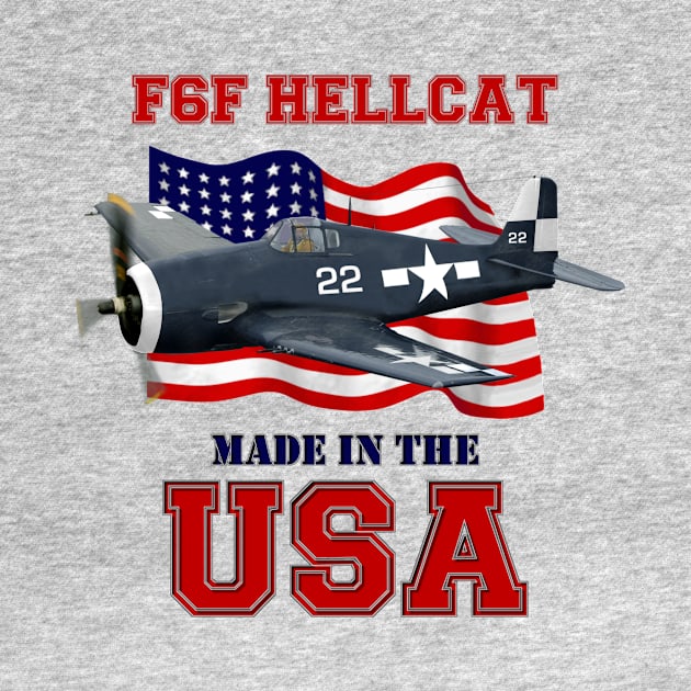 F6F Hellcat Made in the USA by MilMerchant